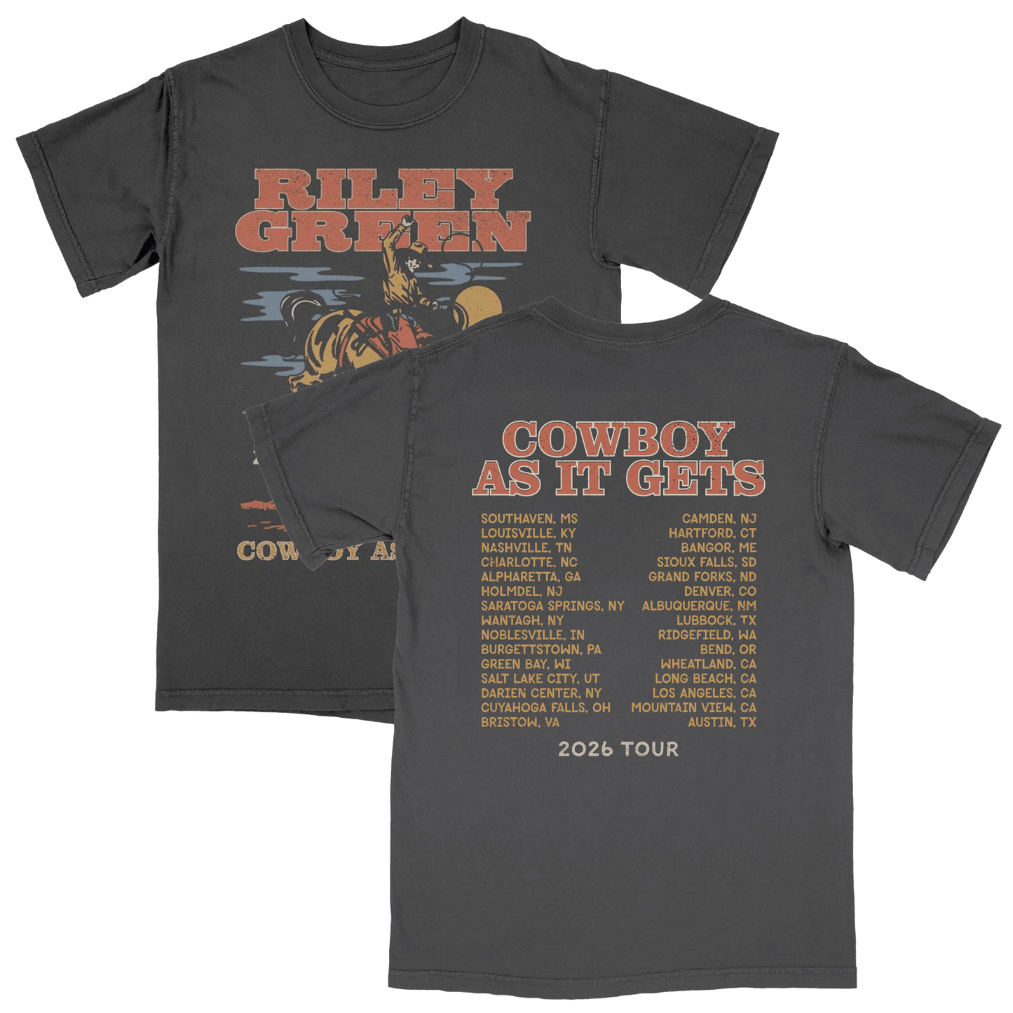 Cowboy As It Gets Tour Tee