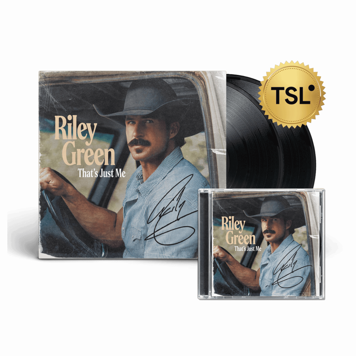 Riley Green | That's Just Me - TalkShopLive Vinyl [SIGNED]