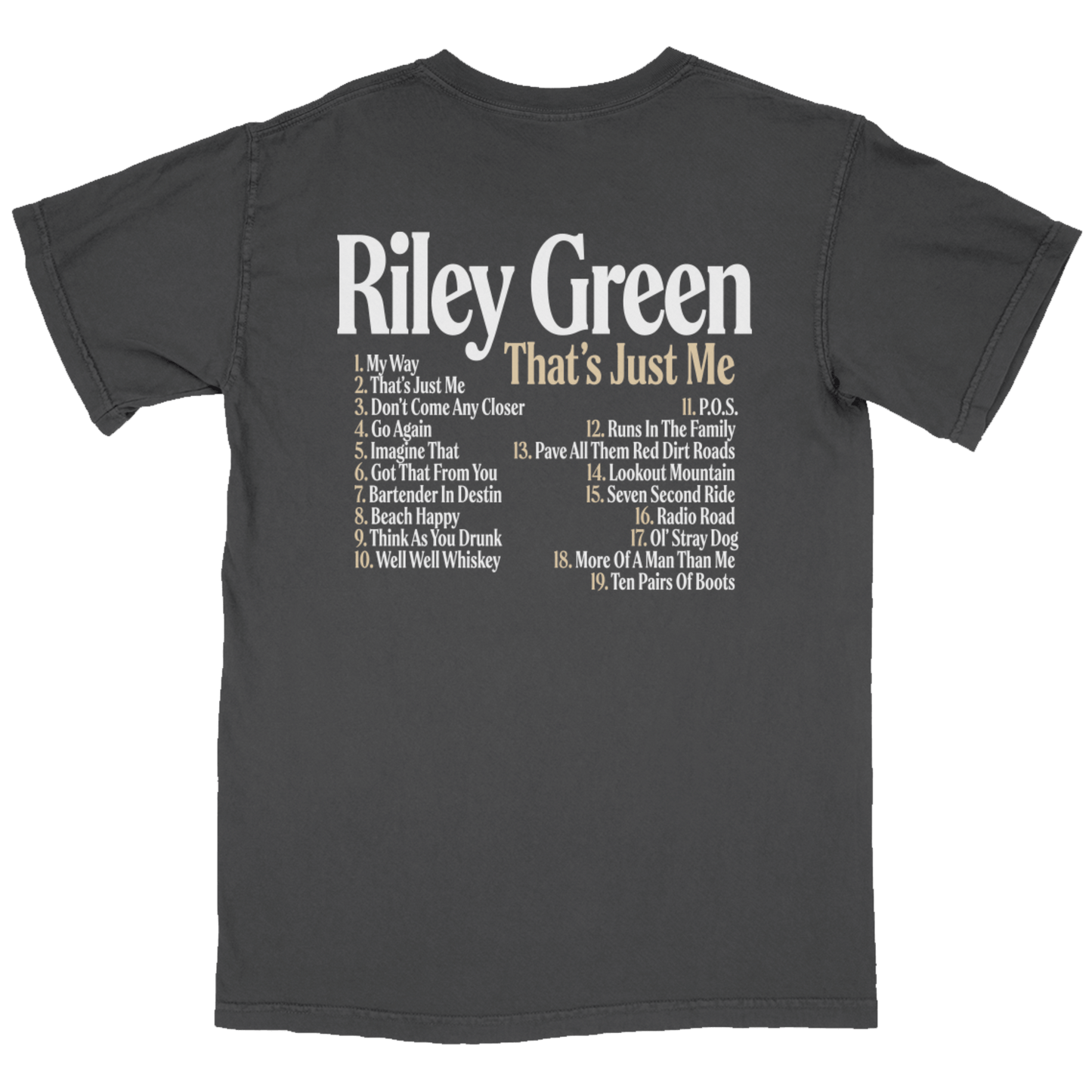 Tracklist Tee